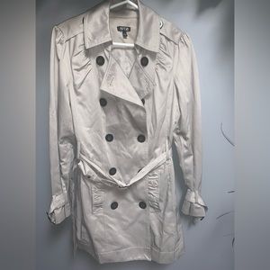 Womens Apt 9 sz‎ S dress jacket/shorter trench coat